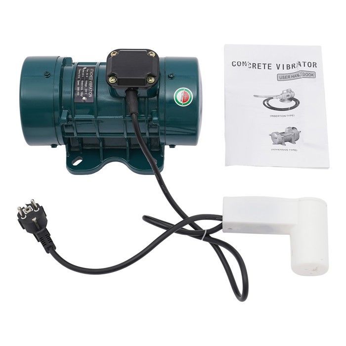 Vibrador eléctrico de hormigón de 2840 rpm y 250 W para mezcla de hormigón con una fuerza de vibración de 150 kg para cercas y carreteras.