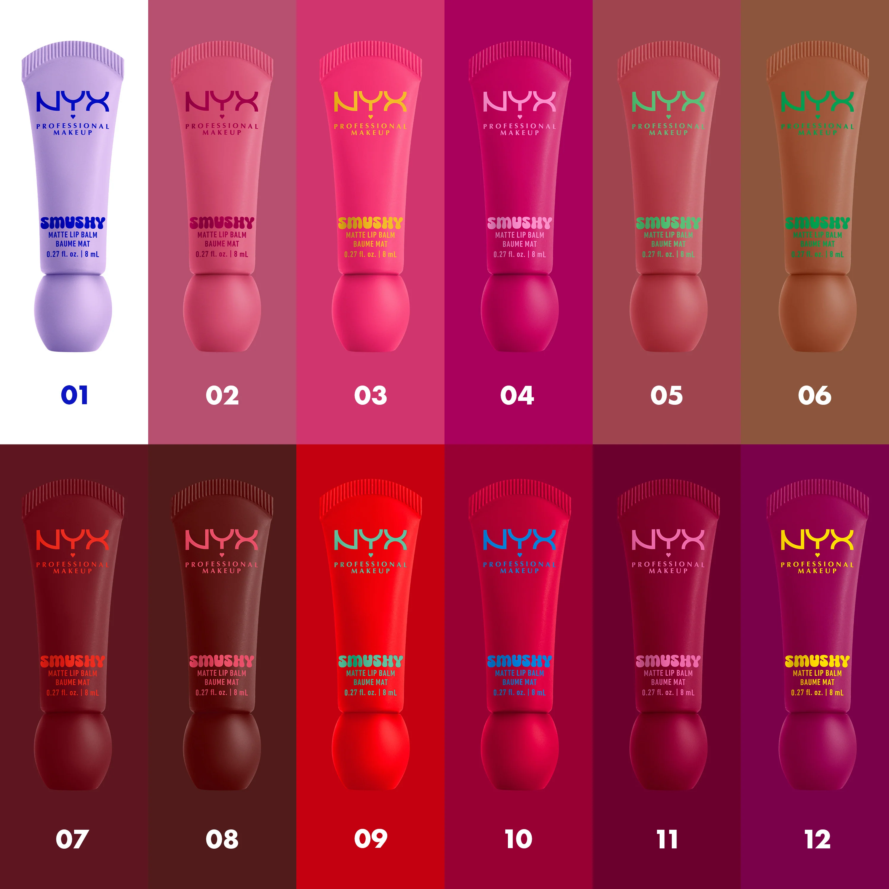 Labbra Smushy Matte Lip Balm - Rossetto mat, Balsamo Labbra