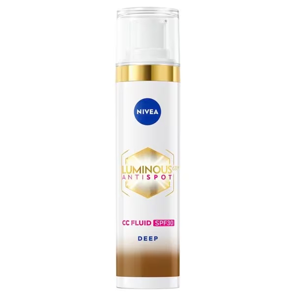 NIVEA Luminous630 Anti-Spot SPF30 03 Dark 3 in 1 CC kremas, 40 ml