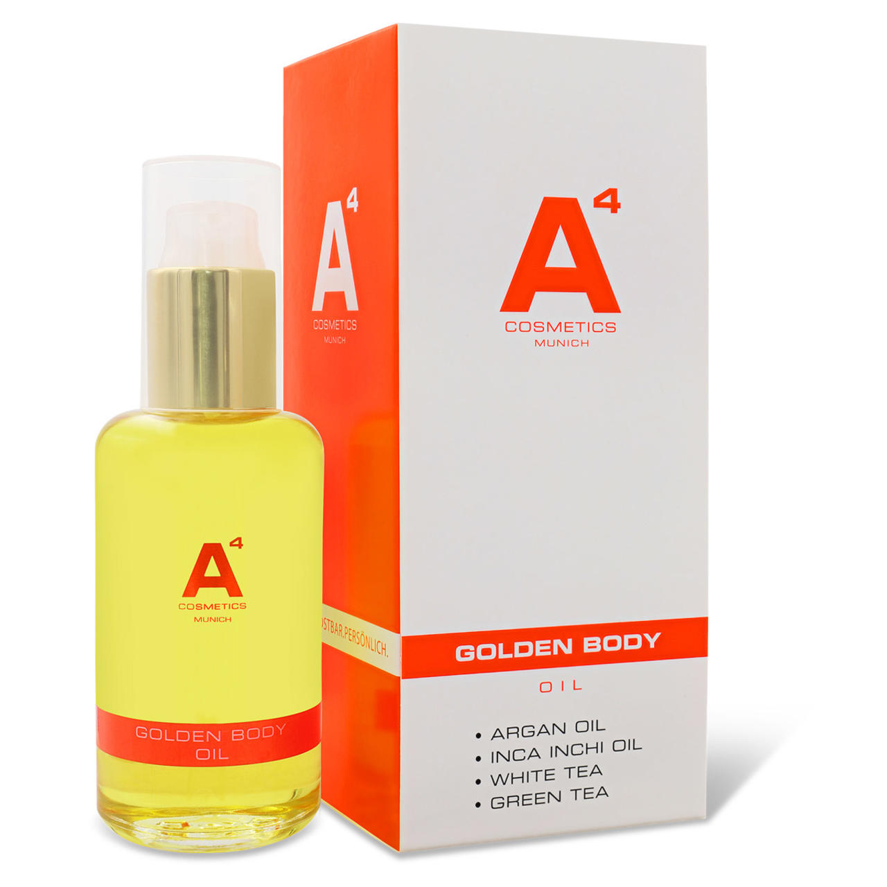 A4 Cosmetics Golden Body Oil