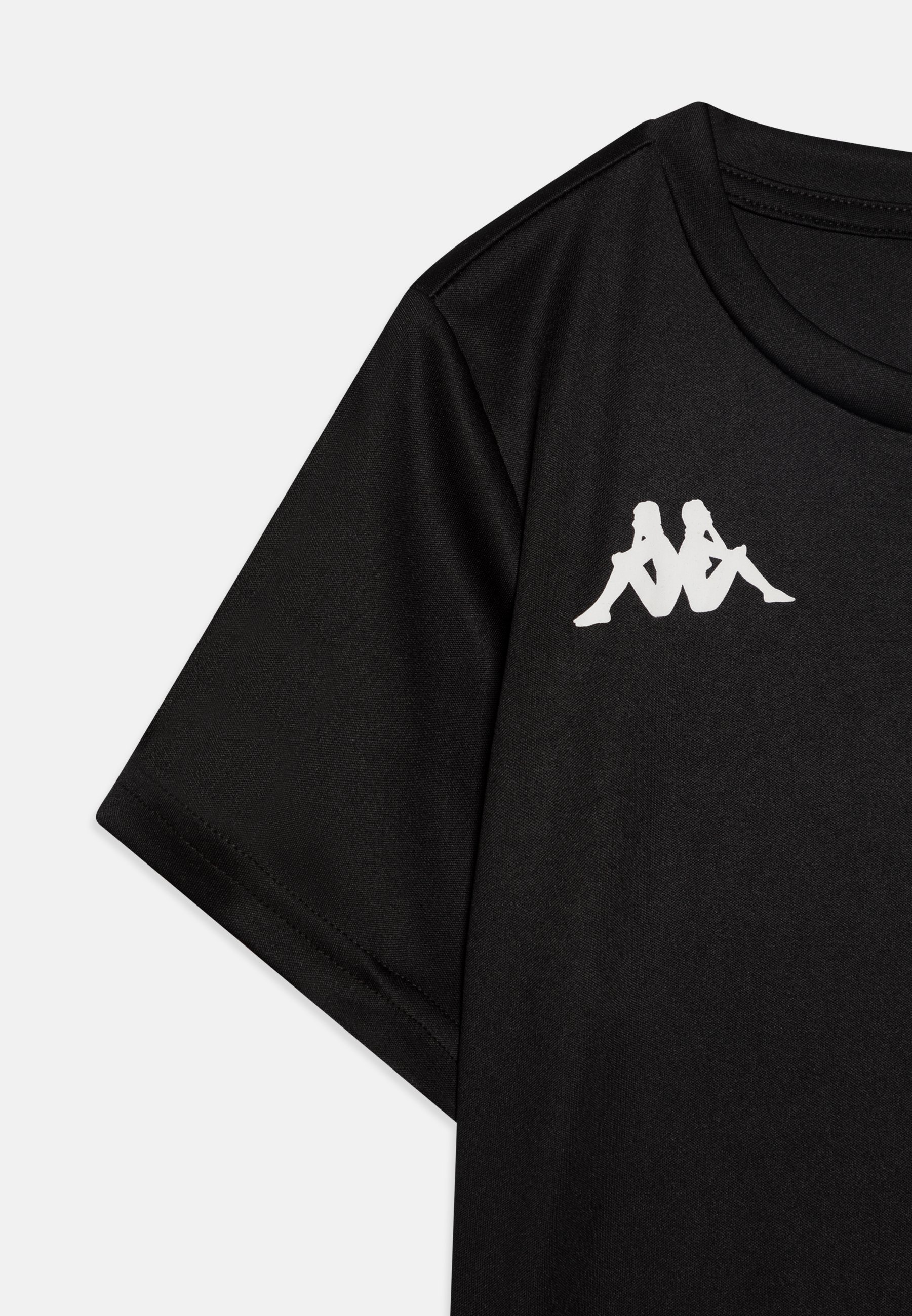 Kappa UNISEX SET - Sport-T-Shirt - schwarz