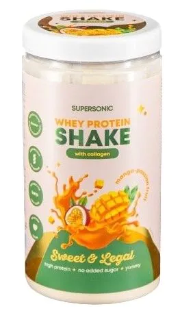 Supersonic Sweet&Legal Shake proteinowy smak mango z marakują