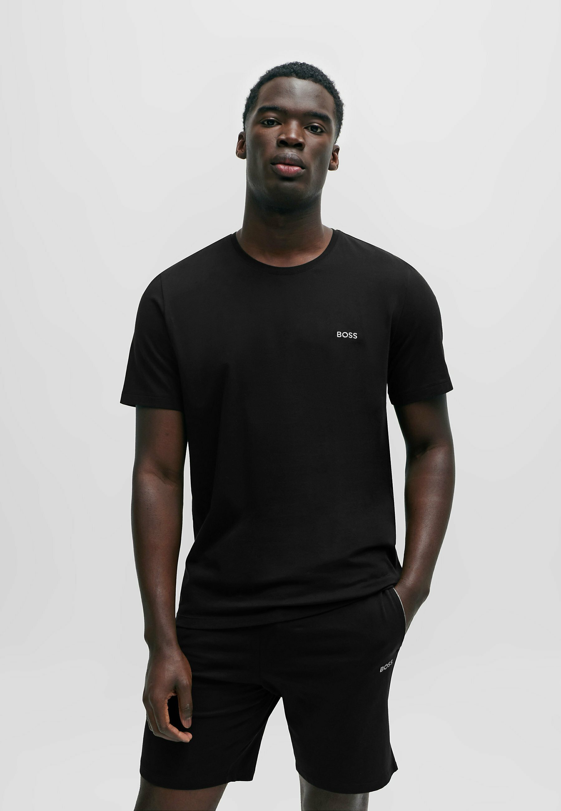 BOSS MIX MATCH - T-shirts med print - black