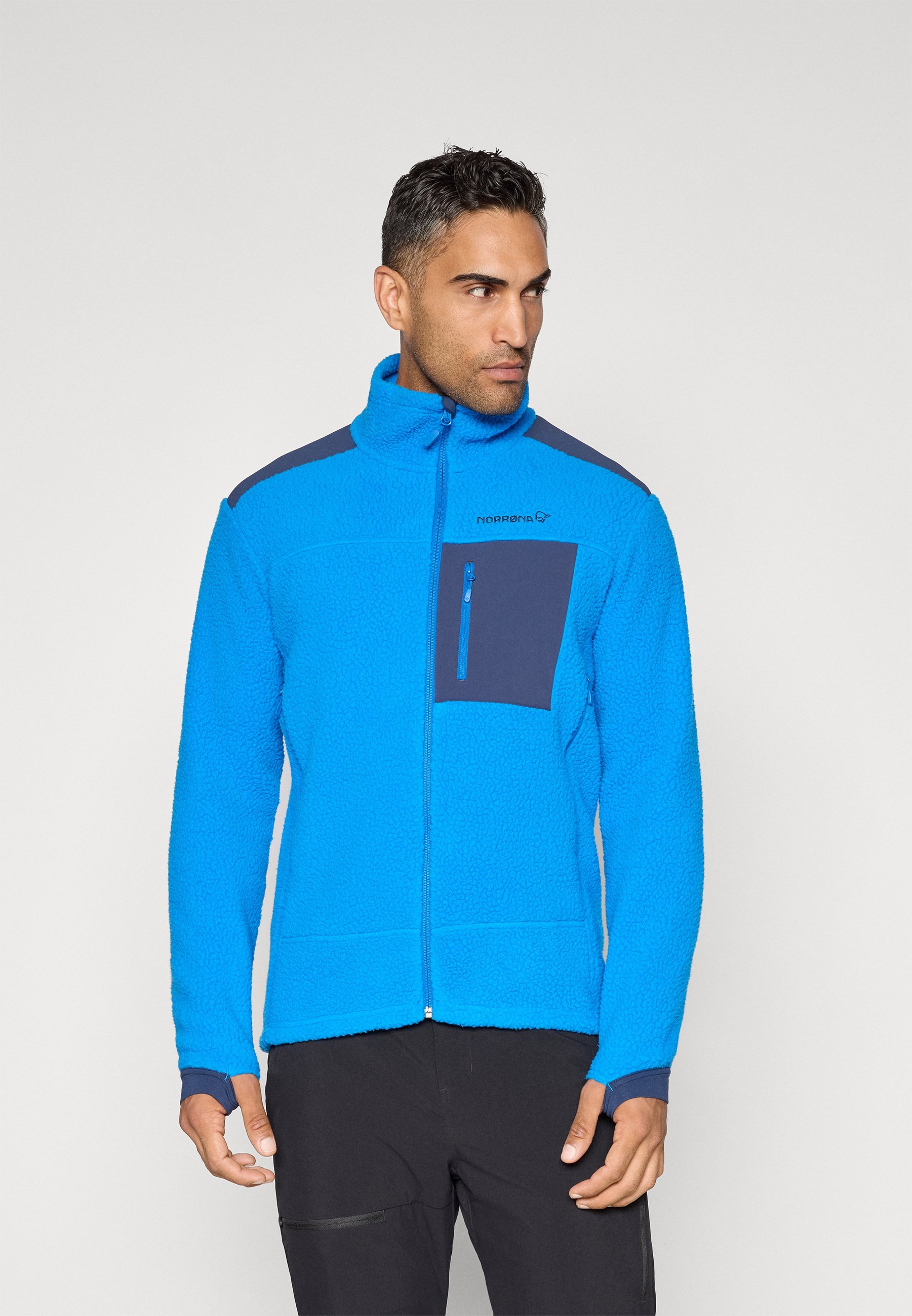 Norrøna TROLLVEGGEN JACKET - Giacca in pile - paracadutista