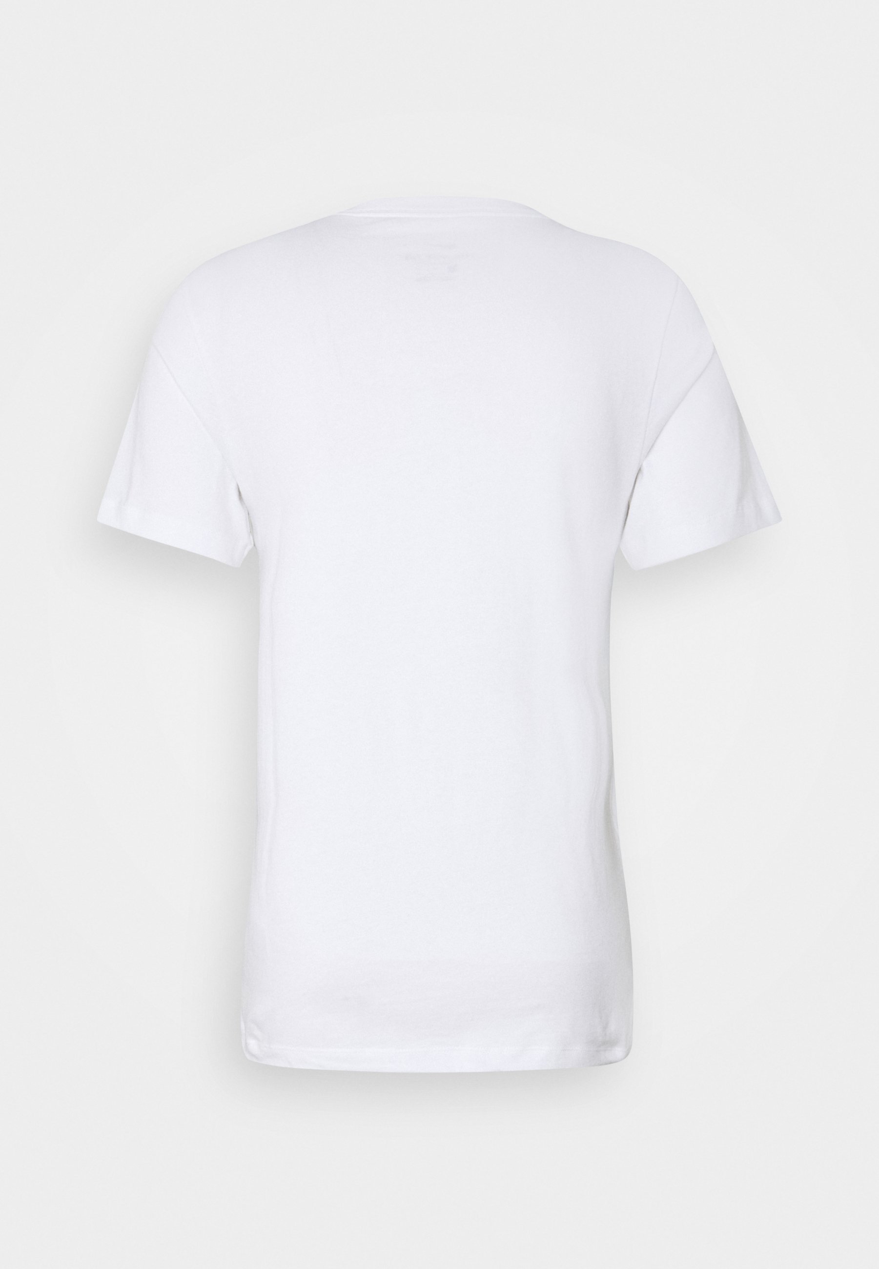 Nike Sportswear TEE ICON - Koszulka z nadrukiem - biała/(czarna)