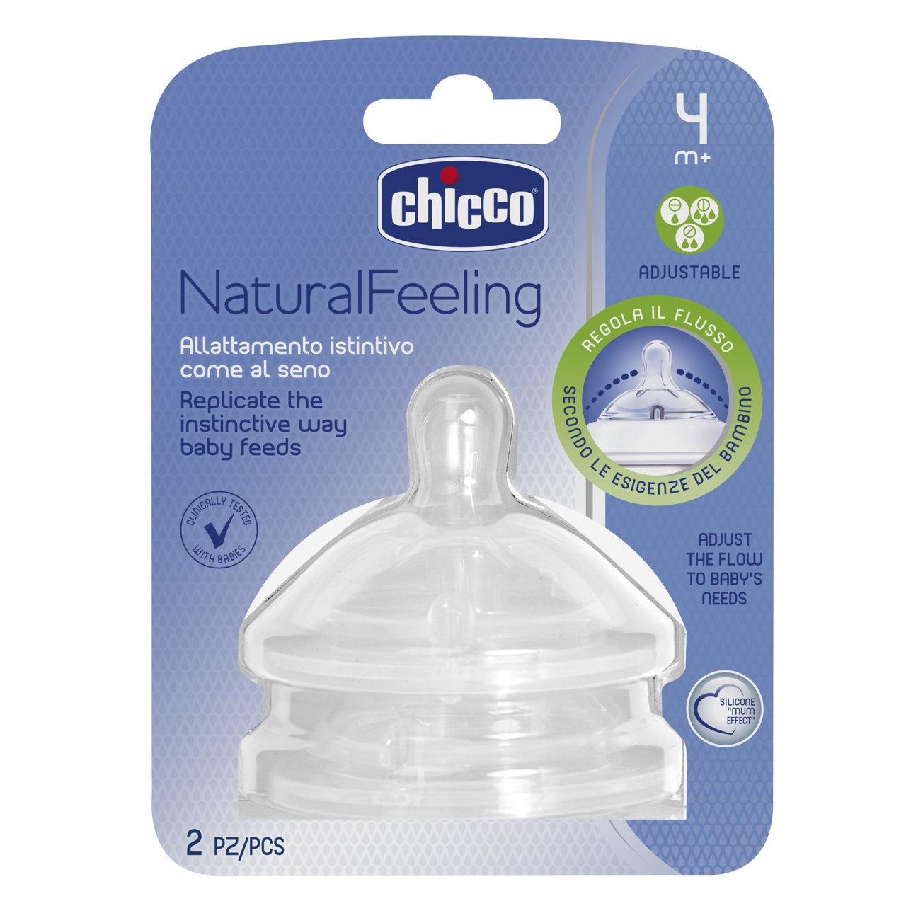 Tétine NaturalFeeling - Débit réglable