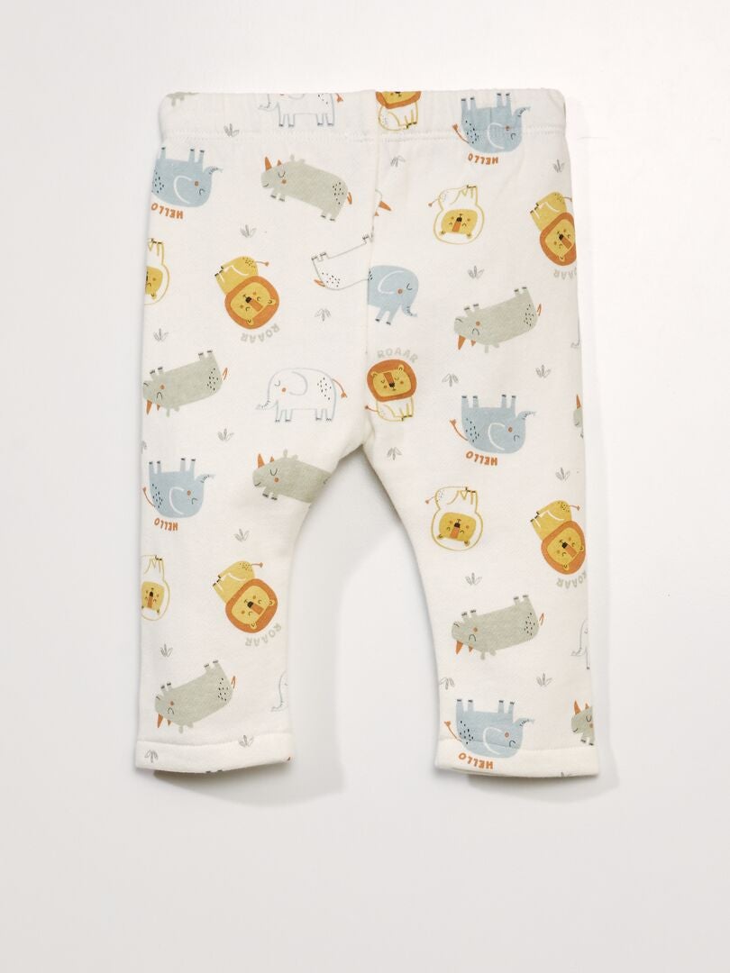 Leggings largos - BLANCOS