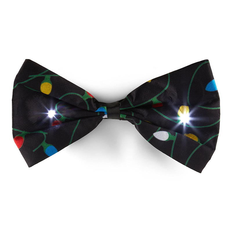 Slips och fluga med LED-ljus