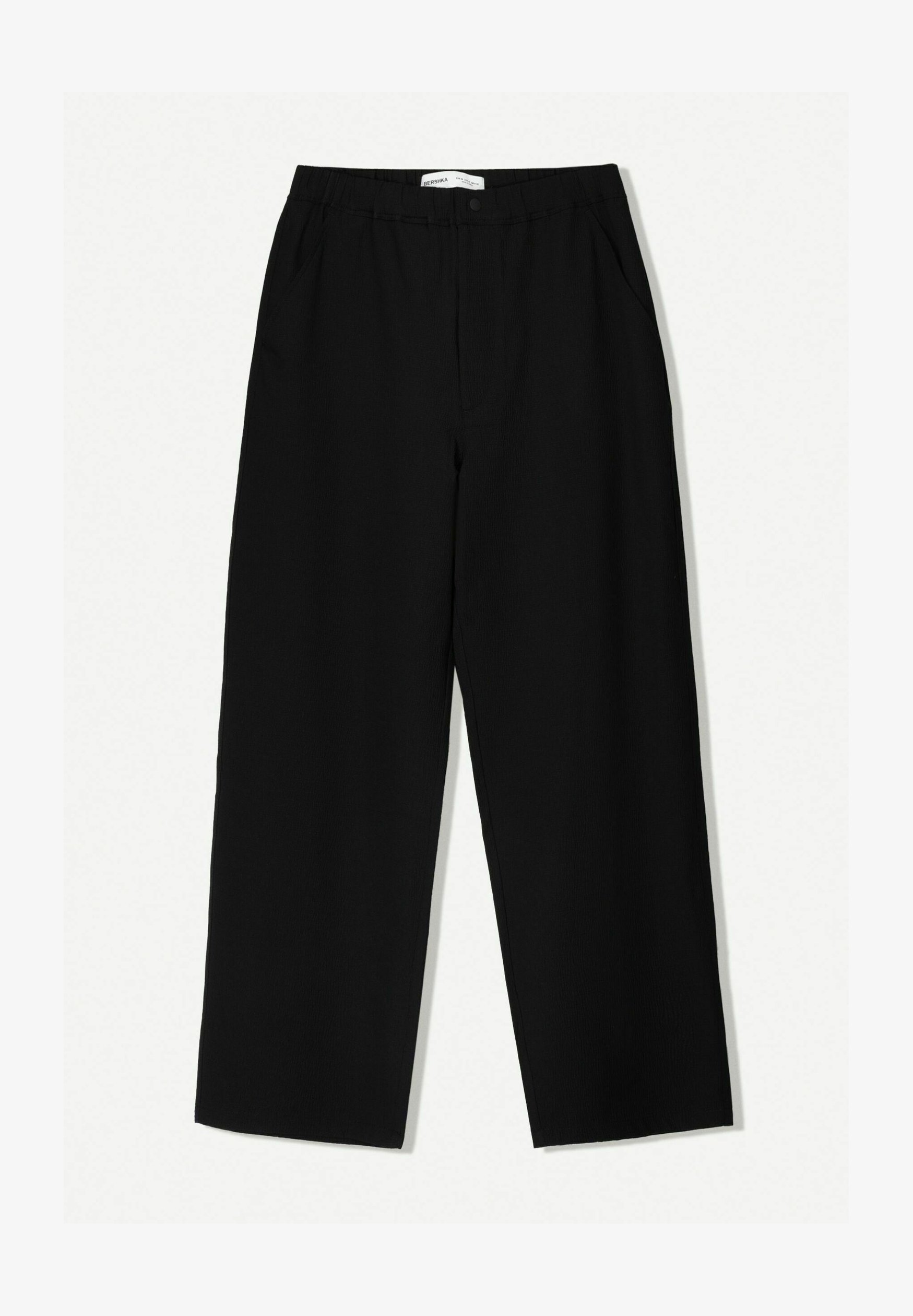 Pantalon Bershka BAGGY noir