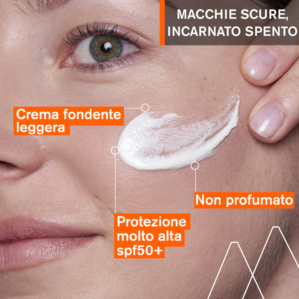 DÉPIDERM Trattamento Giorno depigmentante illuminante Anti-macchie SPF 50+ - Crema viso giorno antimacchie