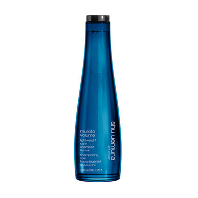 Shu Uemura Muroto Volume Shampoo, Pitkäkestoinen Volume-shampoo hennoille hiuksille, 300 ml