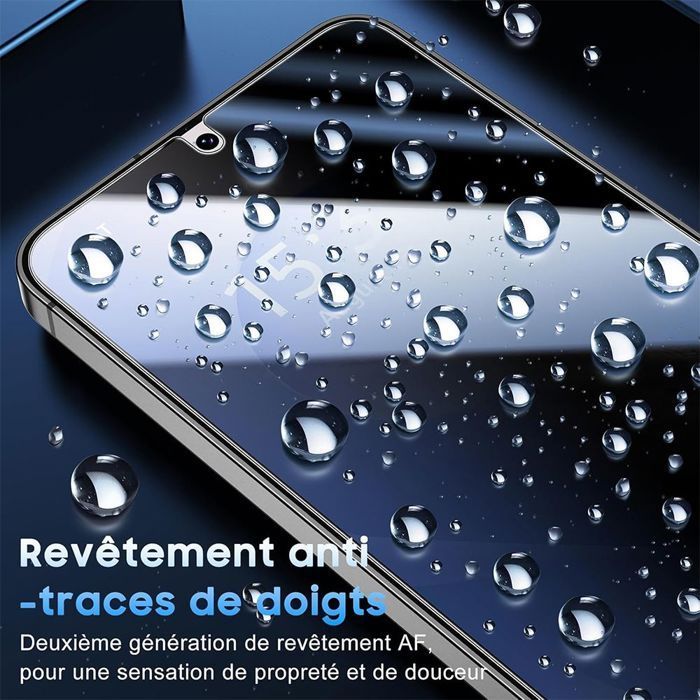 Pellicole protettive in vetro temperato per Samsung Galaxy A56 5G - Anti-spionaggio - Antigraffio - Antiurto - Confezione da 2