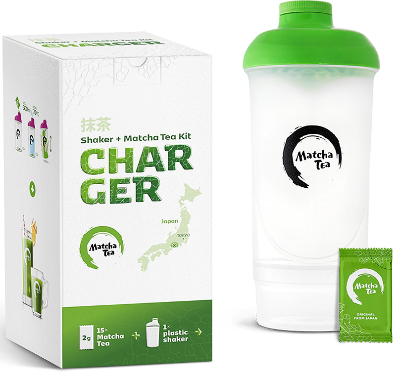Matcha-Tee BIO Charger Z500 Reiseset