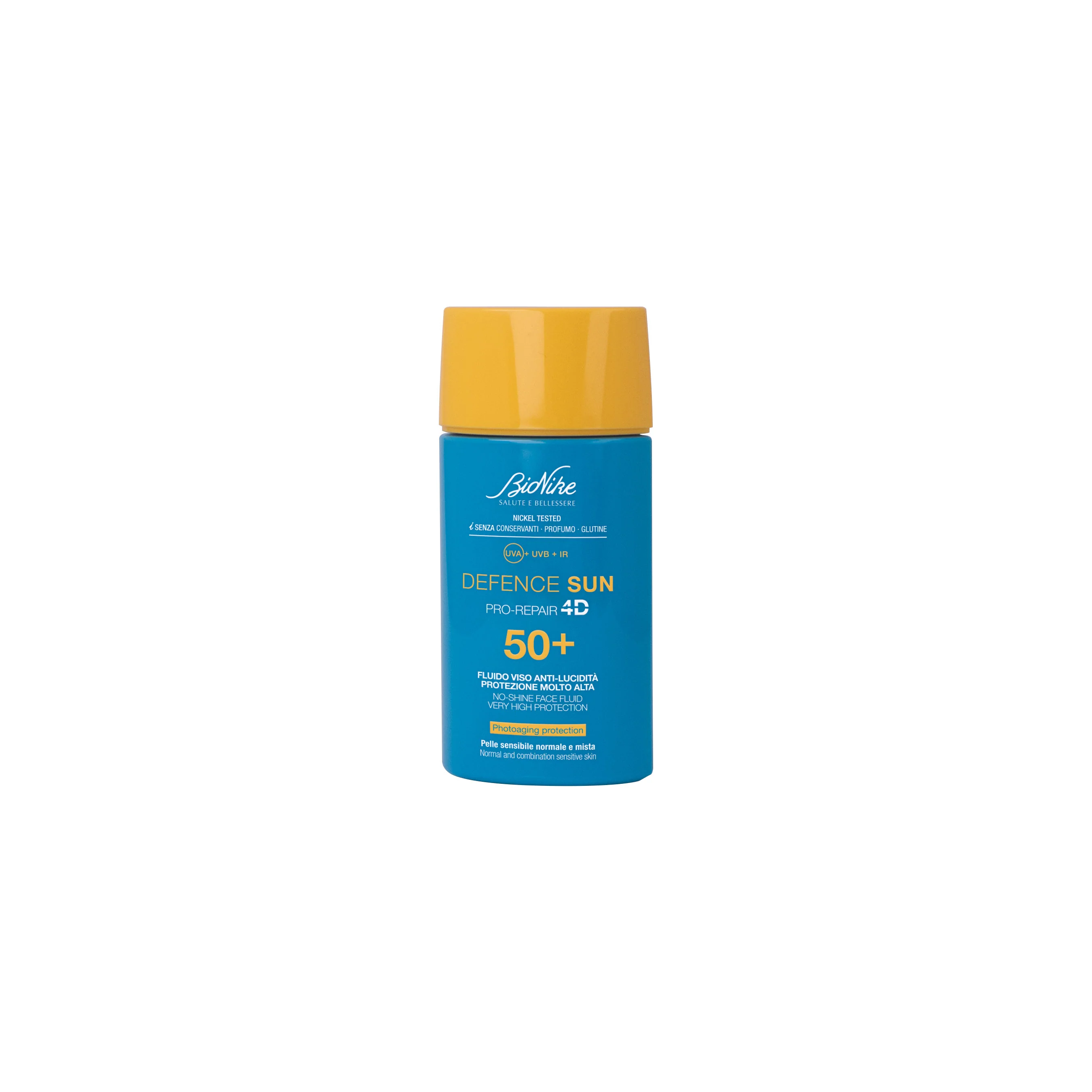 Defence Sun Fluido viso anti-lucidità SPF50+ - Solare viso alta prot.
