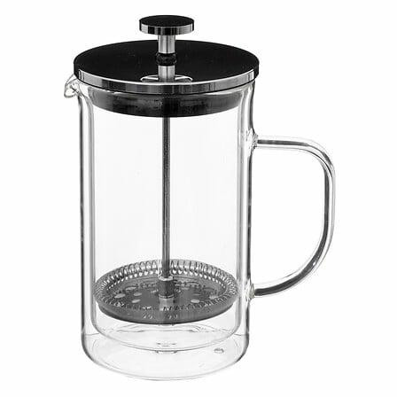 Kawiarka Cléa 600 ml szklana z podwójnymi ściankami
