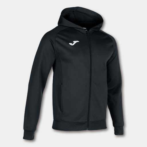  Černá bunda s kapucí Memphis Joma