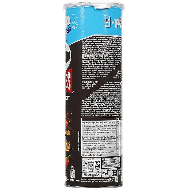 Pringles Pringles 165 g Stærk & krydret