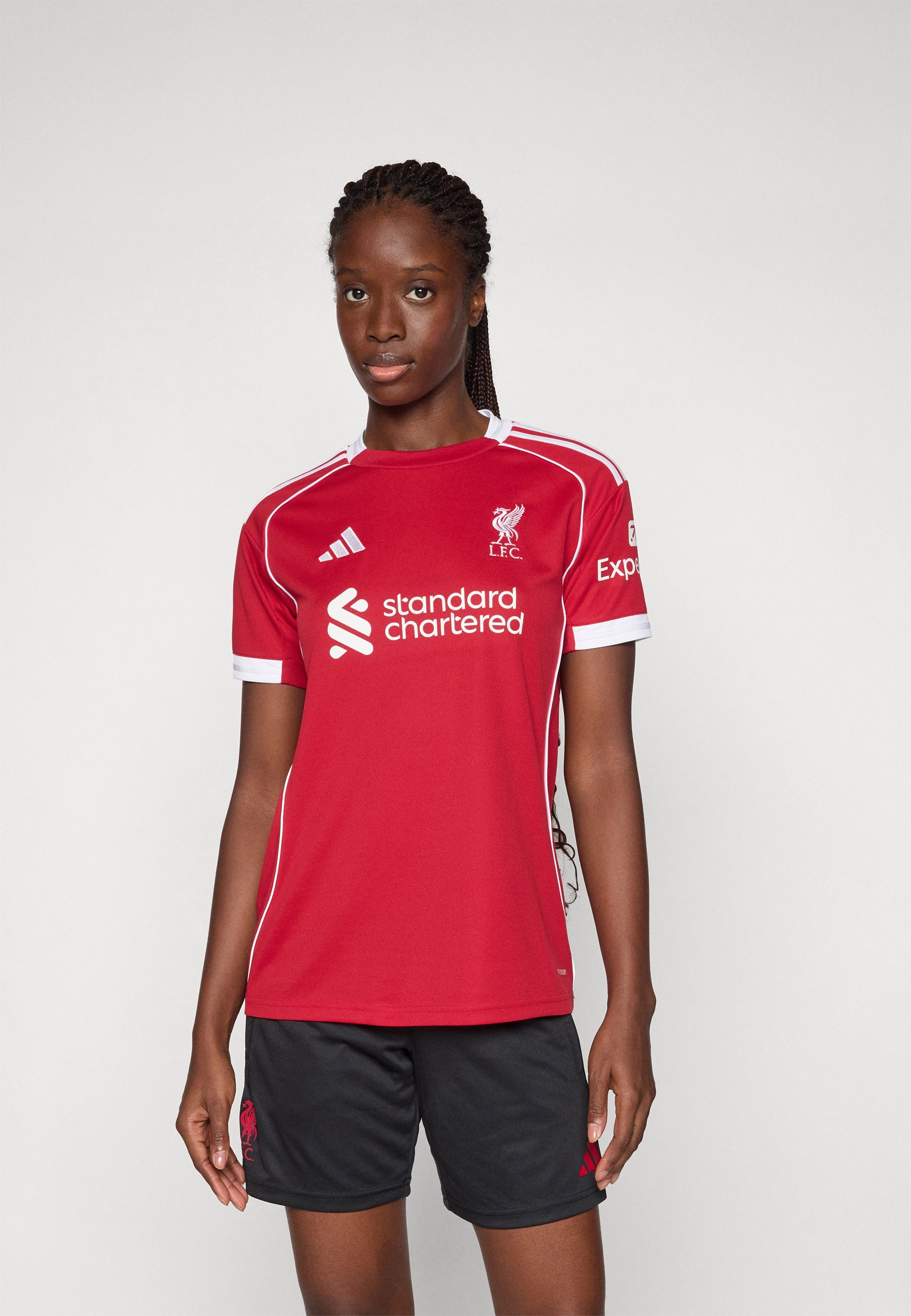 adidas Performance LIVERPOOL FC 25/26 THUISSHIRT - Clubkleding - aardbeirood