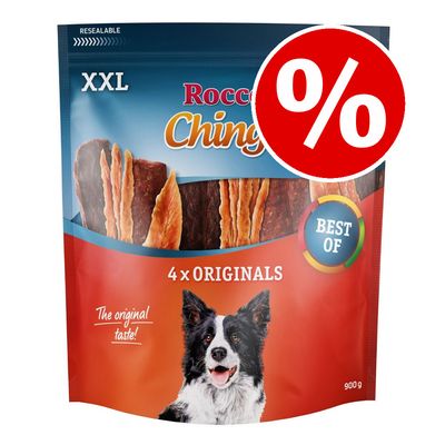 900 g Rocco Chings Originals XXL csomag kutyasnack - Akciós áron!*