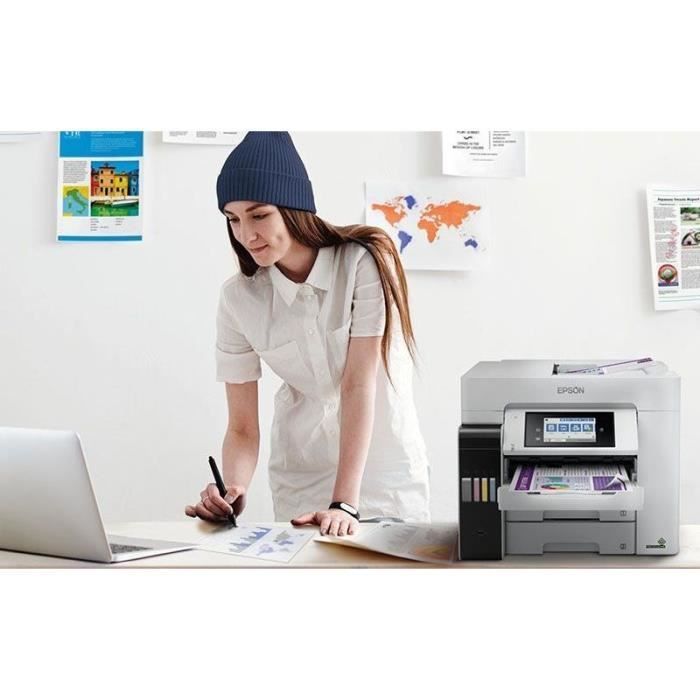 Imprimante multifonctions EPSON EcoTank ET-5880 - Couleur - Jet d'encre - A4