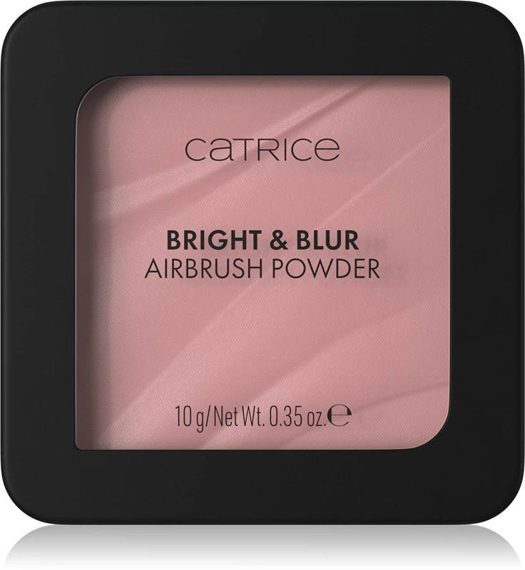 Fixačný púder Catrice Bright & Blur Airbrush Powder s rozjasňujúcim efektom
