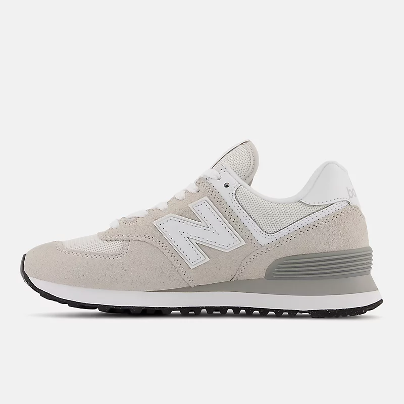 Tênis feminino 574 Core - Nimbus Cloud com detalhes em branco
