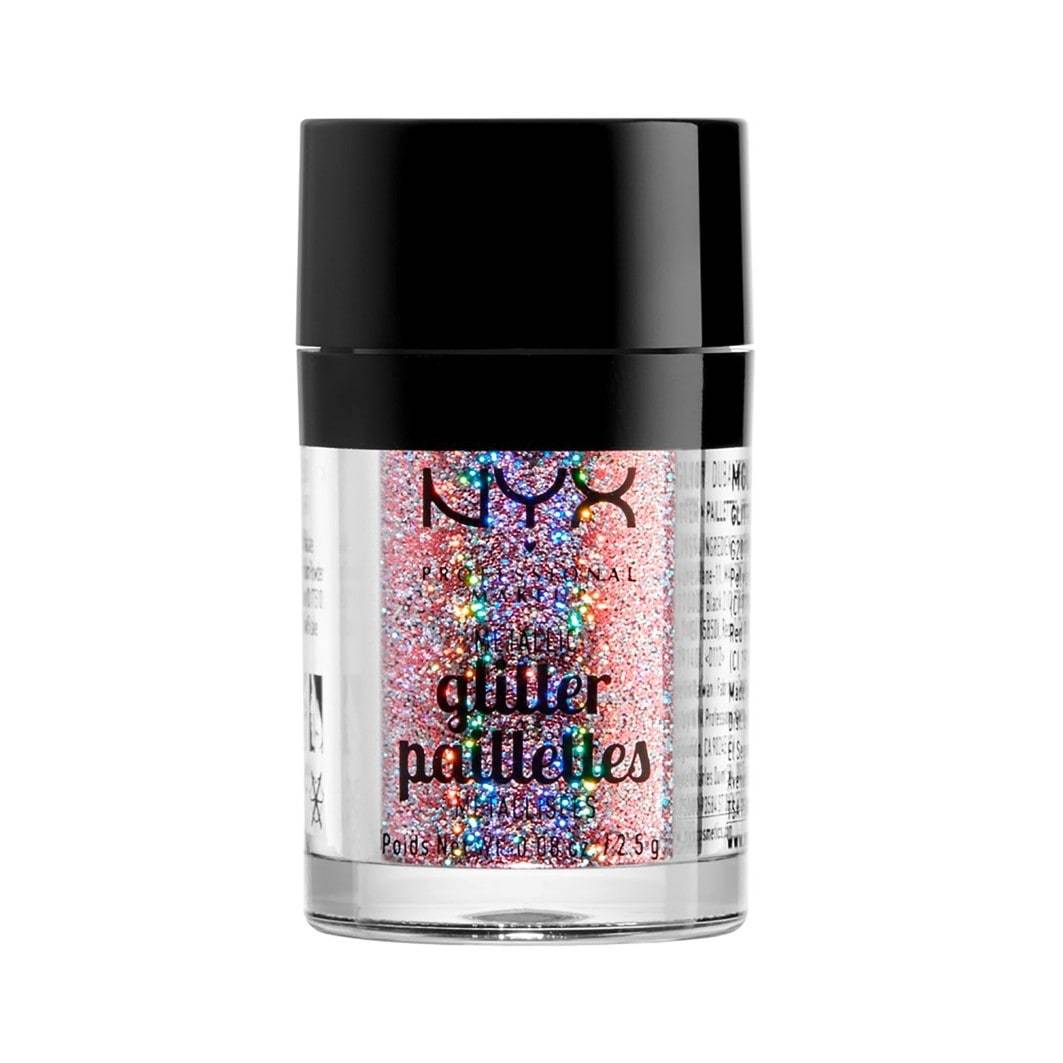 NYX Professional Makeup izgaismotājs ar mirdzošām pailletēm - 2,5 g