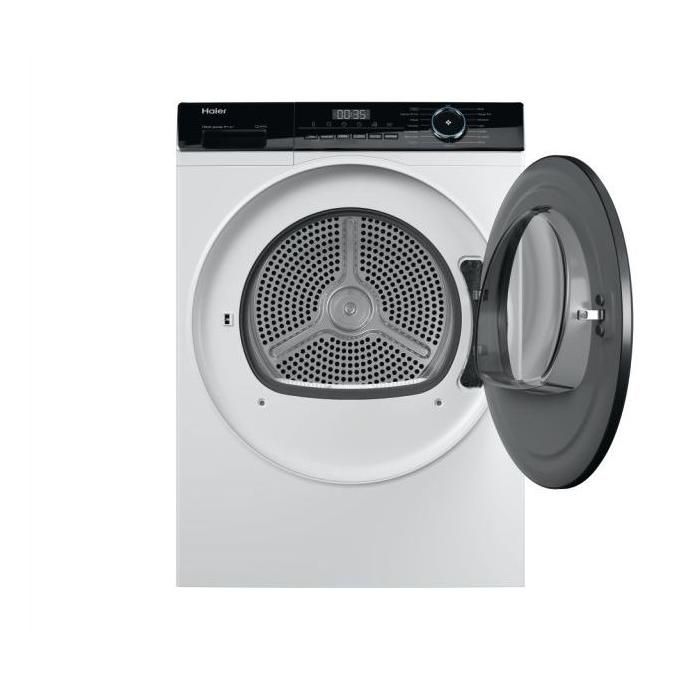 Sèche-linge - HAIER - HD90-A2939-FR - 9 kg - Pompe à chaleur - Blanc