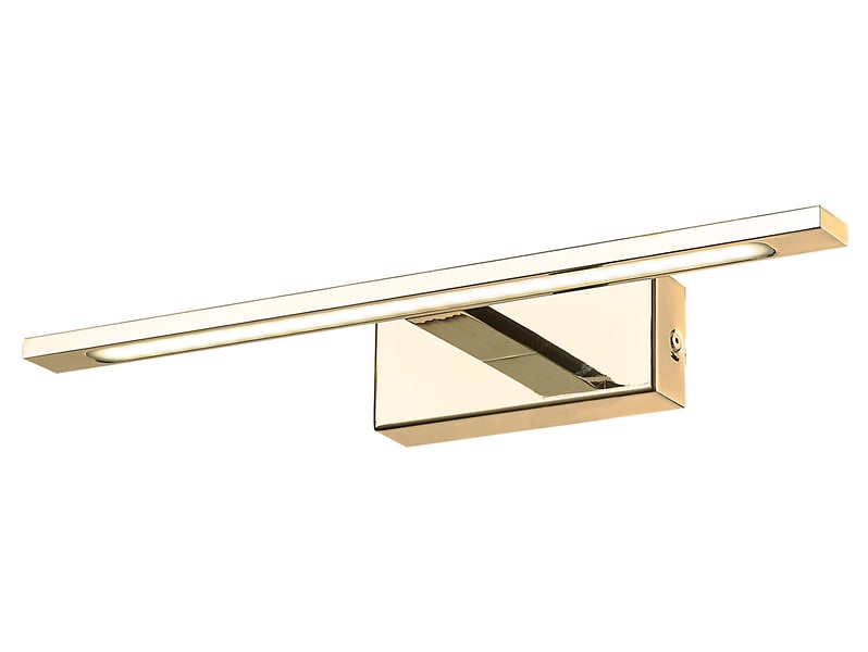 Kinkiet łazienkowy Isla LED 41cm metalowy złoty