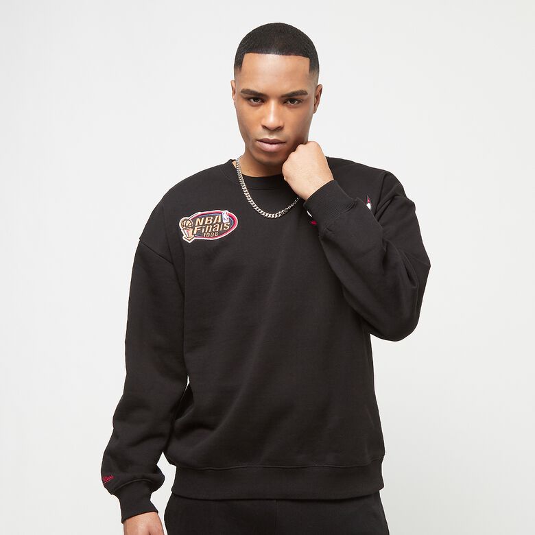 Sweat à capuche en satin de première équipe NBA Chicago Bulls