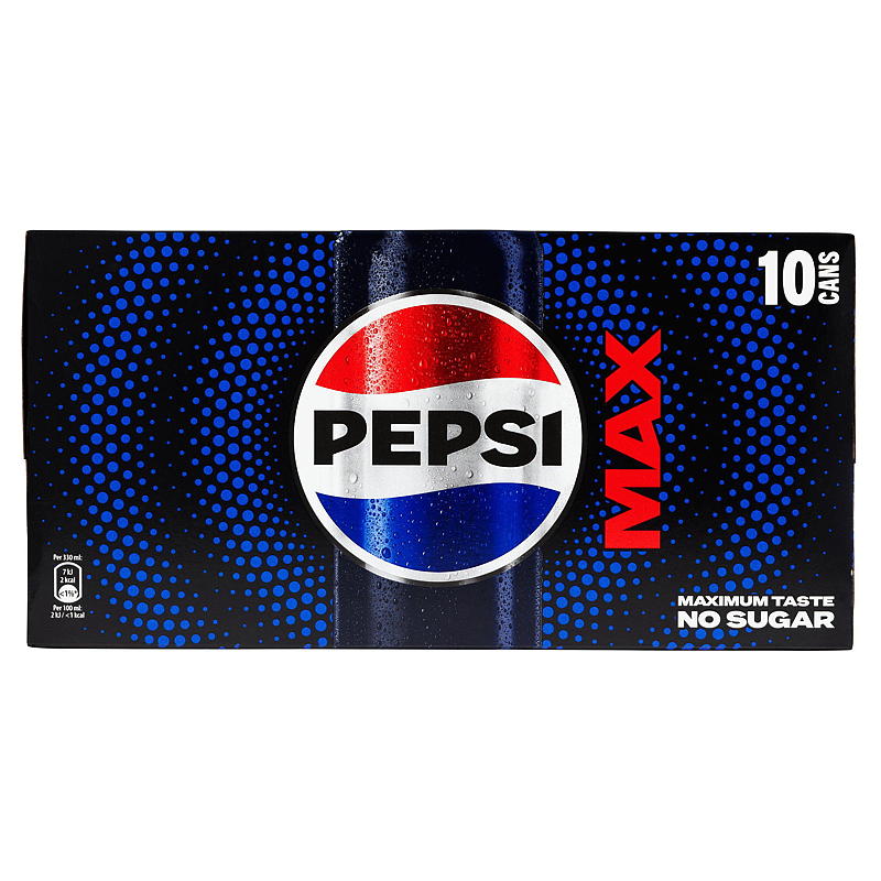 Pepsi Pepsi Max 10 lattine da 0,33 l