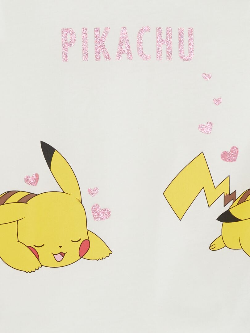 Camiseta de 'Pikachu' de 'Pokemon' - BEIGE