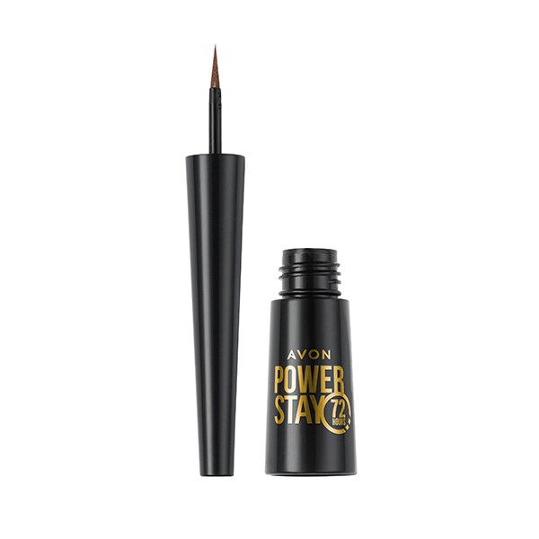 Tinta per sopracciglia Avon Power Stay, marrone scuro