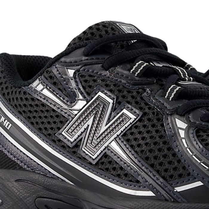 Basket - NEW BALANCE - 740 (GR740BM) - Noir - Enfant - Lacets