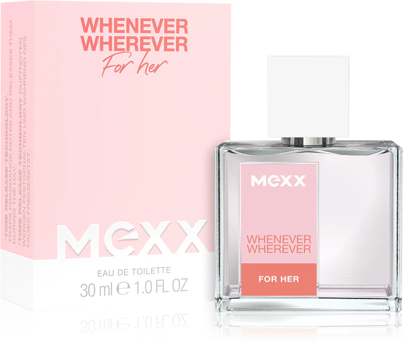 Mexx Whenever Wherever Nova Eau de Toilette para Mulheres