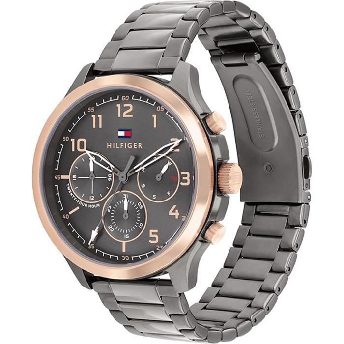 Watch - Tommy Hilfiger - 1791871 - Quartz - Stainless Steel - Gray - 5 bar water resistance