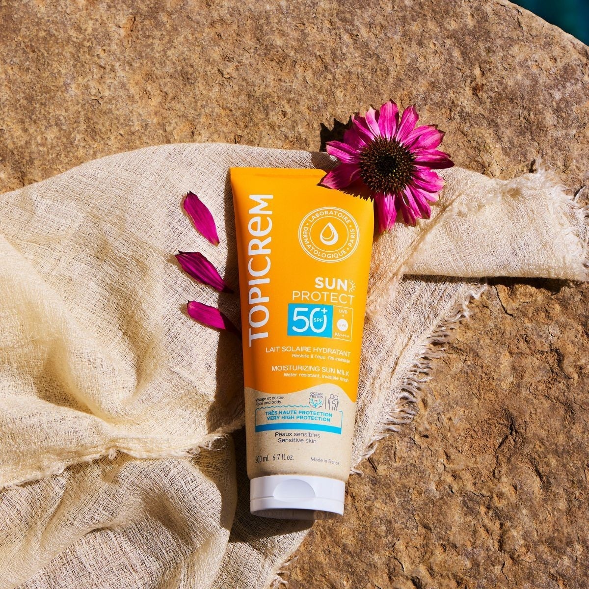 Topicrem SUN PROTECT Lait Solaire Hydratant SPF50 +