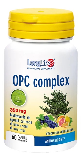 LONG LIFE LongLife OPC Complex 60 capsules Antioxidant supplement