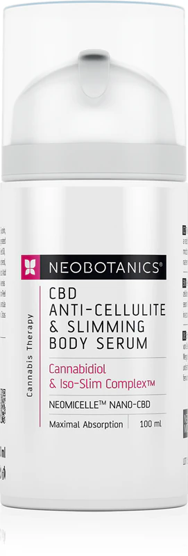Gel anticelulite e redutor de emagrecimento com CBD da Neobotanics | Sérum corporal com CBD