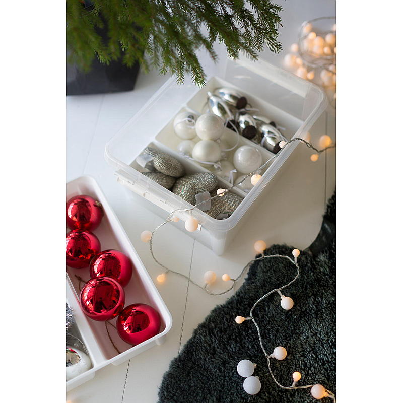 Boîte de rangement SmartStore™ avec couvercle 14 litres L40 x l30 x H18 cm
