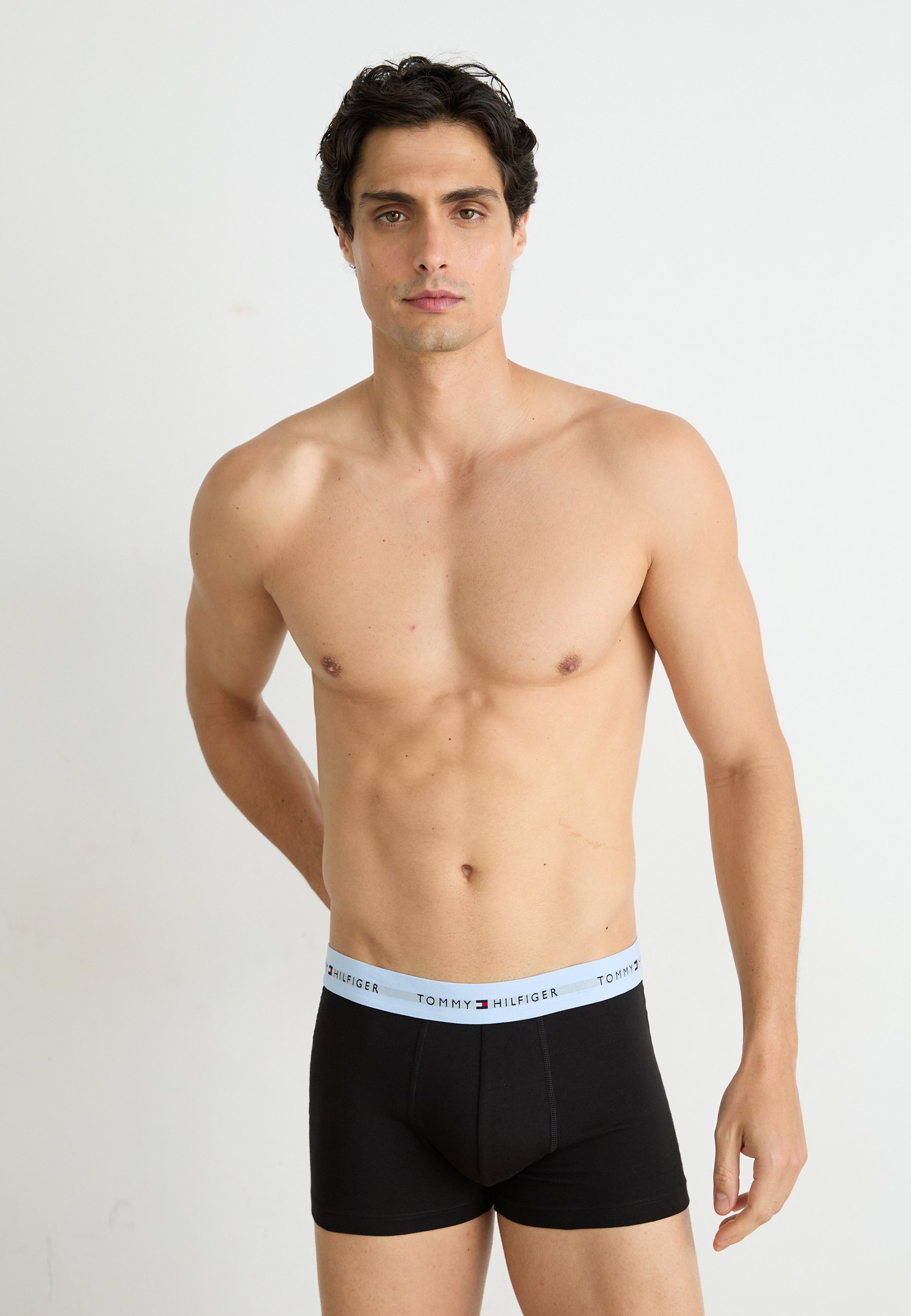 Lot de 7 caleçons Tommy Hilfiger Signature - Bleu/Noir