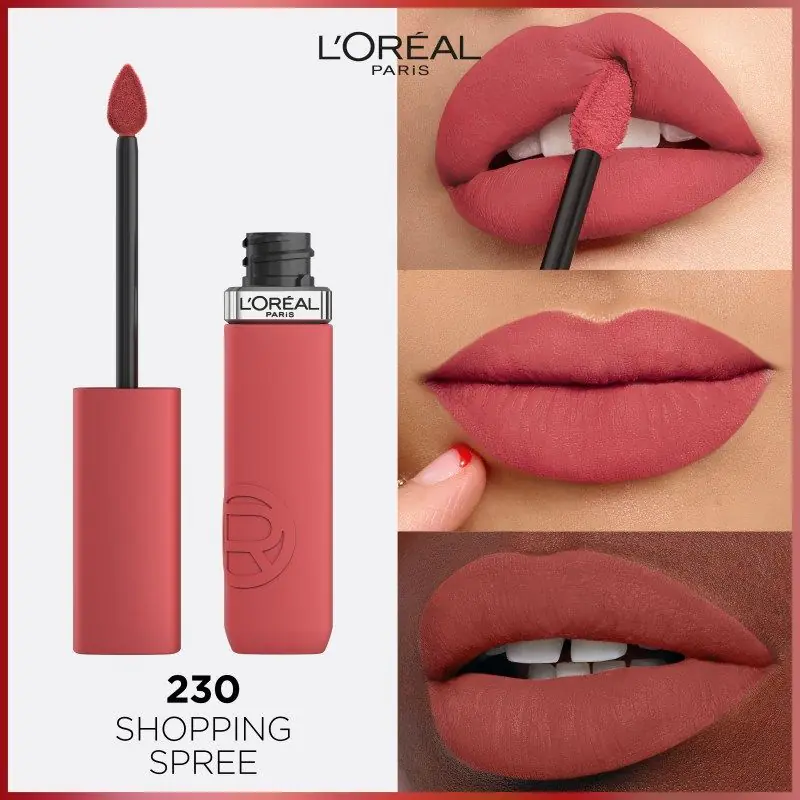 L’Oréal Paris Matte Resistance Pomadka do ust w płynie 230 Shopping Spree