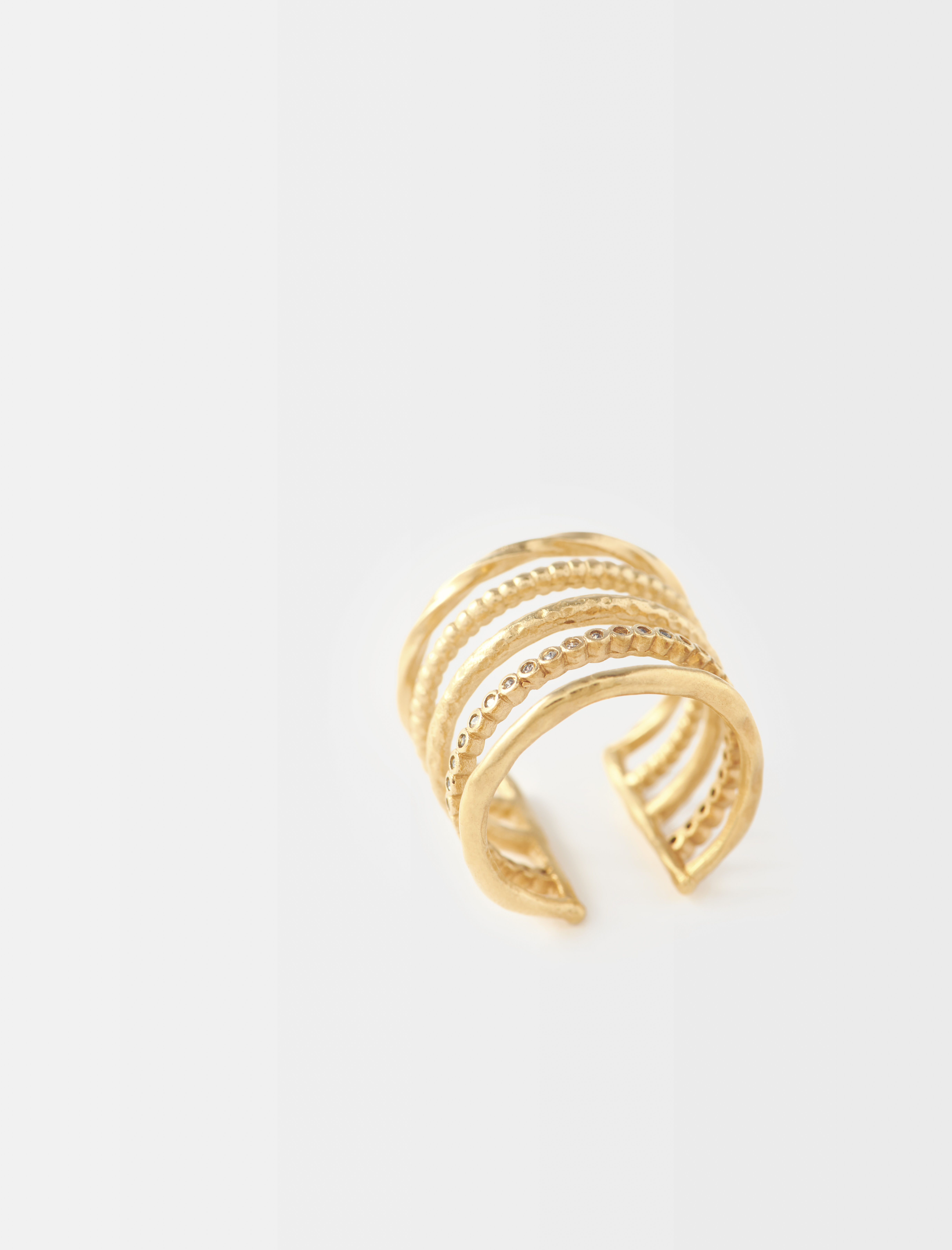 Kostbare ring van de dag van de week - Goud