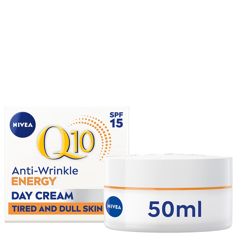 NIVEA Q10 Energy Healthy Glow Nappali Krém SPF15 50 ml