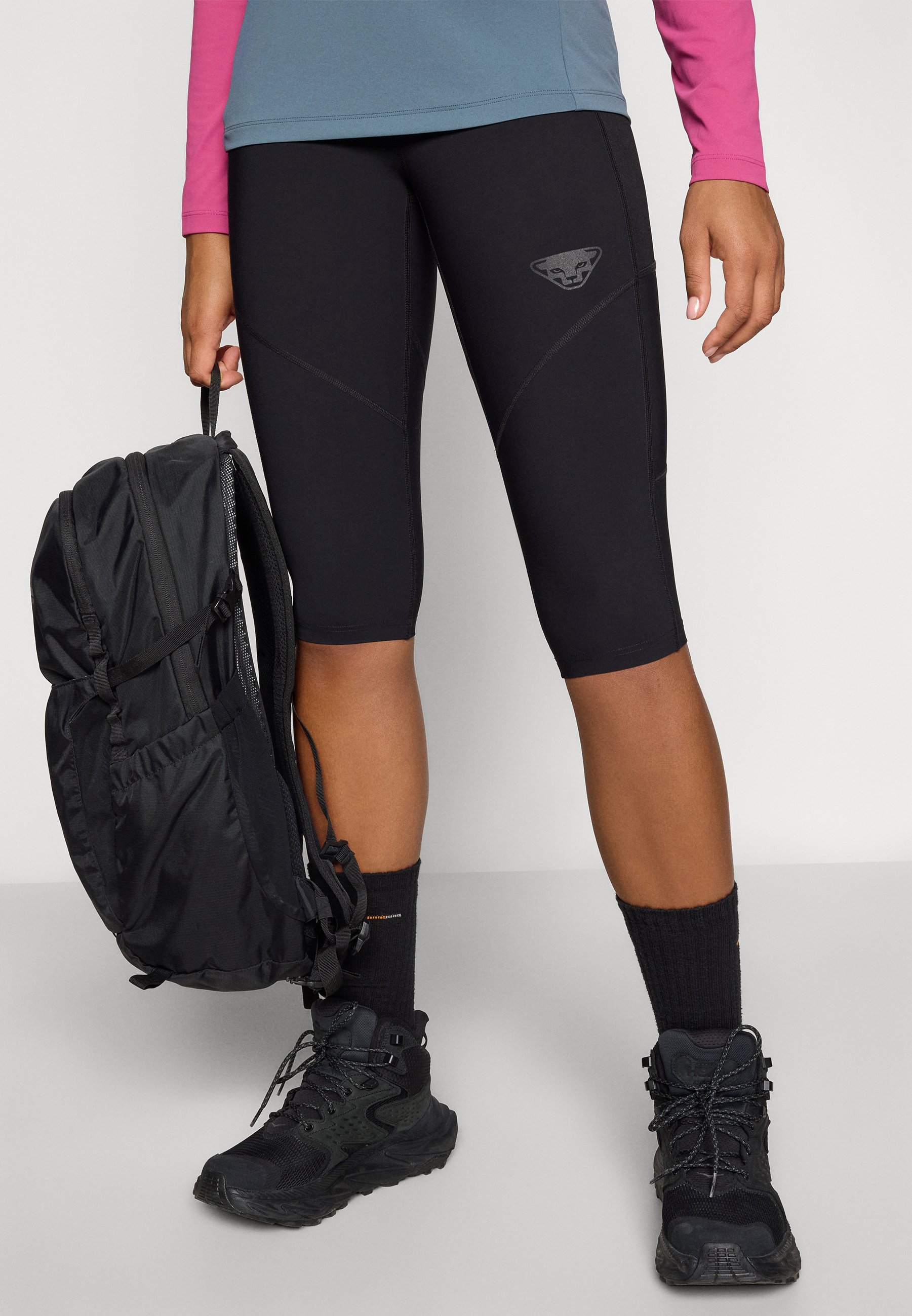 Dynafit ALPINE 3/4 - 3/4-es sportnadrág - fekete