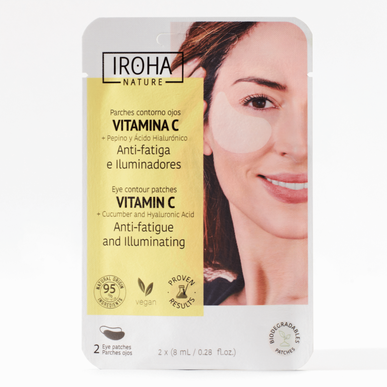 Iroha Nature øyemaskeplaster med hyaluronsyre 1 enhet 1 enhet