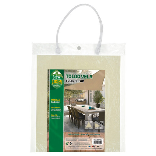 Toldo Sombreo Triangular Aktive Garden