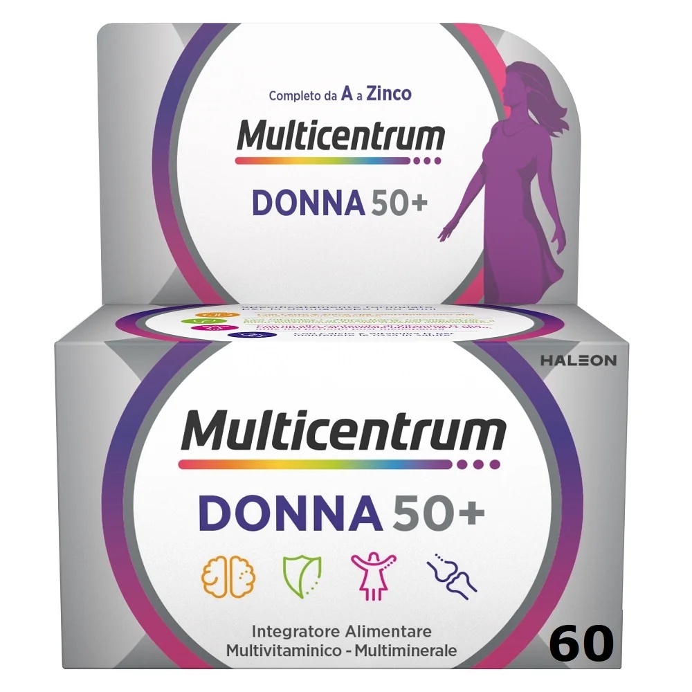 MULTICENTRUM Multicentrum Donna 50 + 60 tabletti Toidulisand naistele menopausi ajal