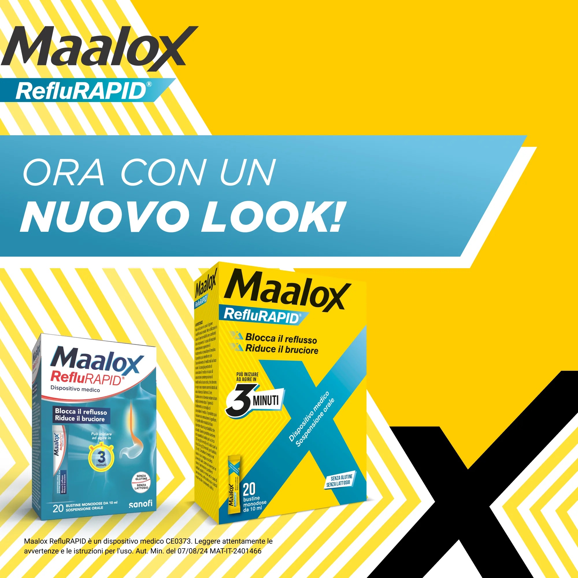 MAALOX Maalox Reflurapid 20 sachets Reflux et acidité