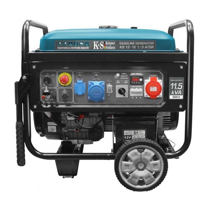 Generator – Konner & Söhne – KS12-1E 1/3 ATSR – 11,5 kVA – einphasig – Benzin